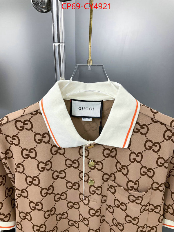 Clothing-Gucci the quality replica ID: CY4921 $: 69USD