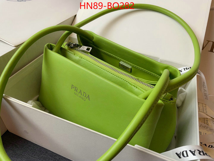 Prada Bags (4A)-Handbag- knockoff highest quality ID: BO282 $: 89USD