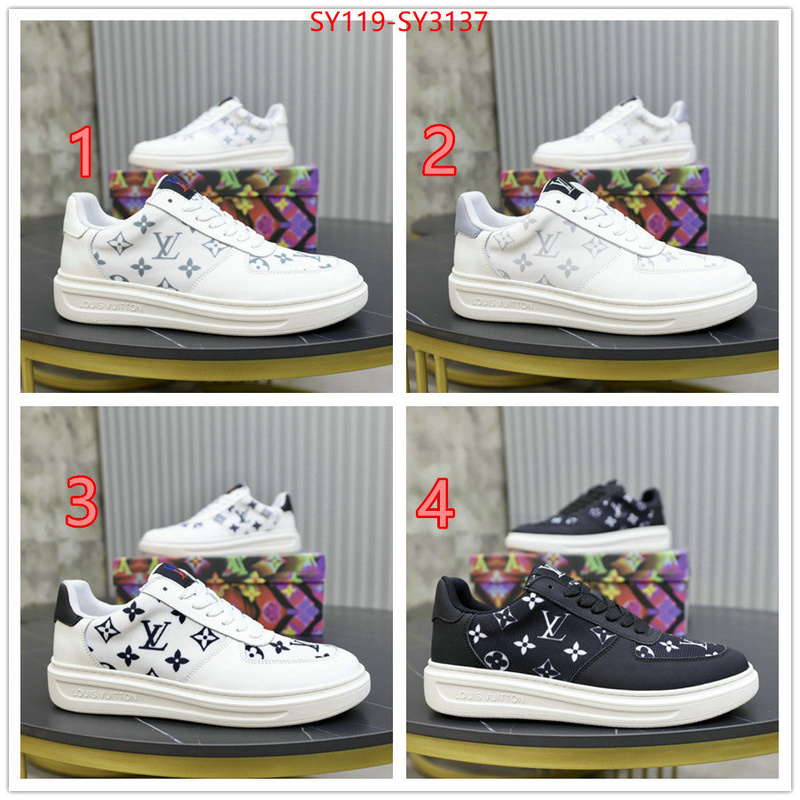 Men Shoes-LV buy the best high quality replica ID: SY3137 $: 119USD