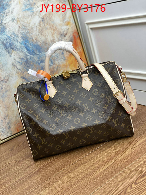 LV Bags(TOP)-Speedy- top fake designer ID: BY3176 $: 199USD