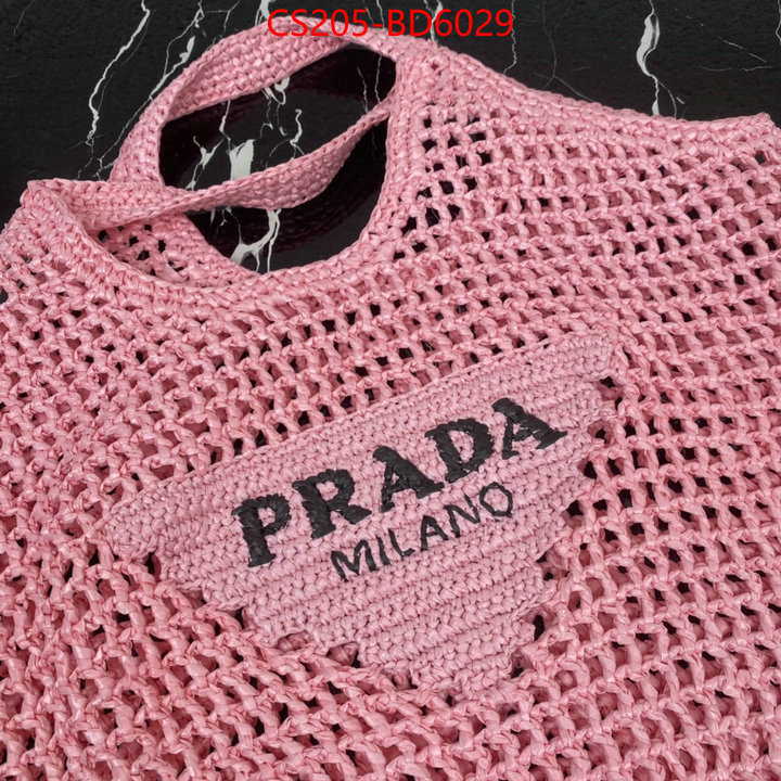 Prada Bags (TOP)-Handbag- top quality fake ID: BD6029 $: 205USD