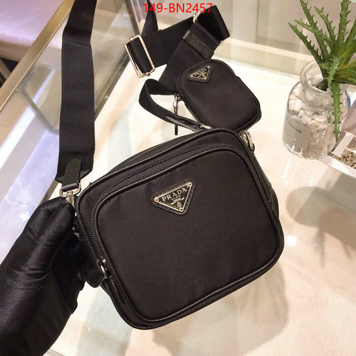 Prada Bags (TOP)-Diagonal- luxury cheap ID: BN2457 $: 149USD