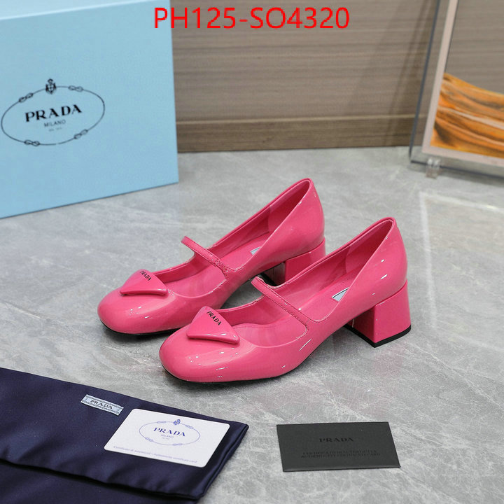 Women Shoes-Prada top quality fake ID: SO4320 $: 125USD