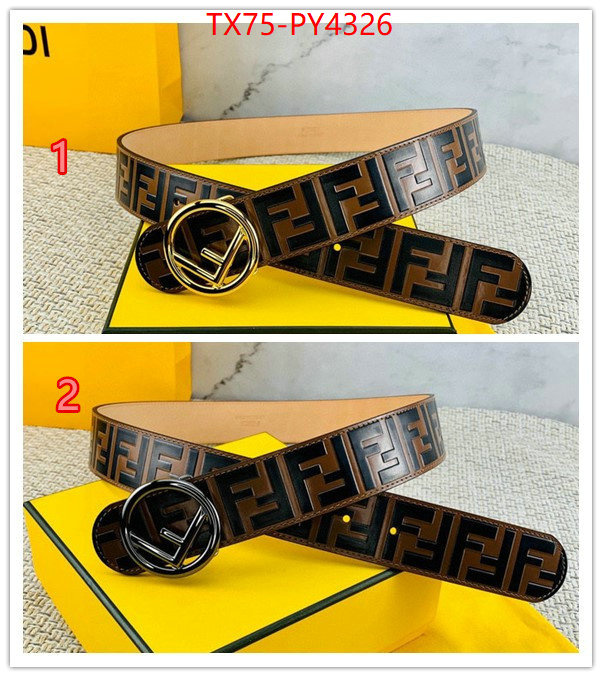 Belts-Fendi cheap online best designer ID: PY4326 $: 75USD