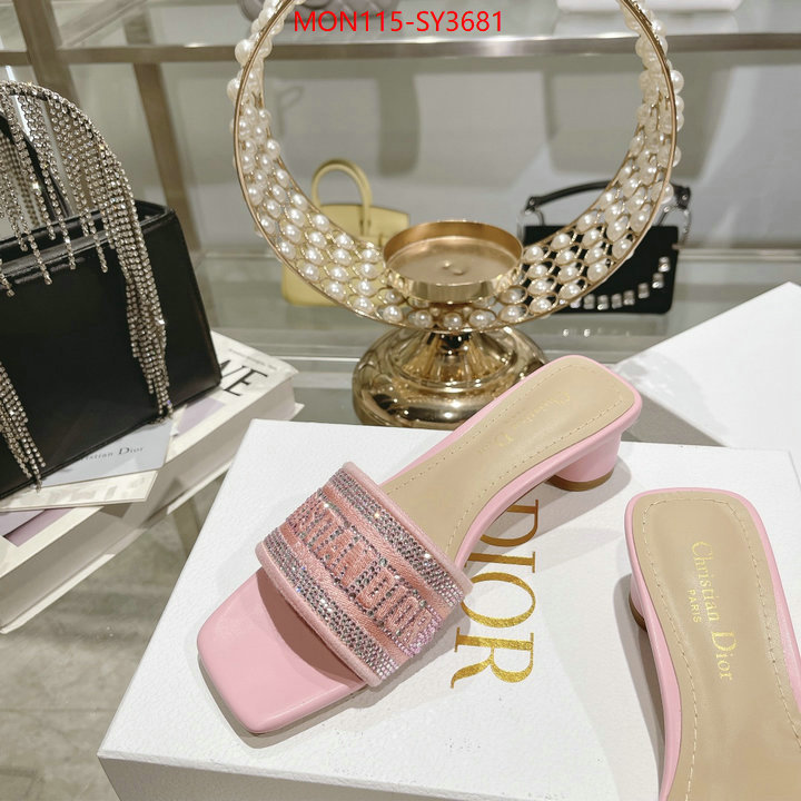 Women Shoes-Dior where should i buy to receive ID: SY3681 $: 115USD