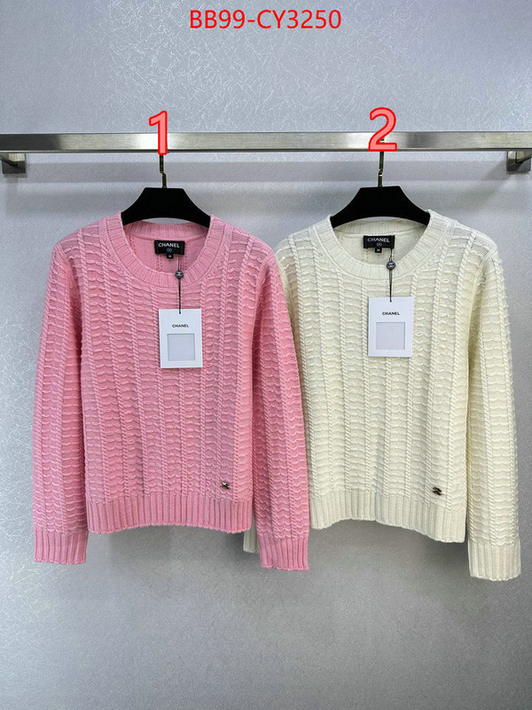 Clothing-Chanel wholesale replica shop ID: CY3250 $: 99USD