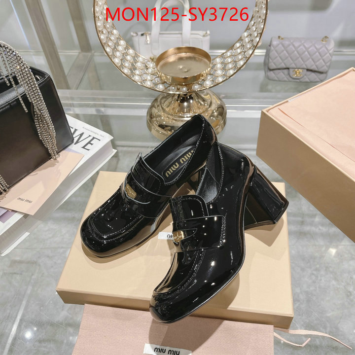 Women Shoes-Miu Miu high ID: SY3726 $: 125USD