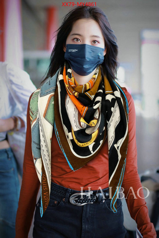 Scarf-LV designer fake ID: MY4861 $: 79USD