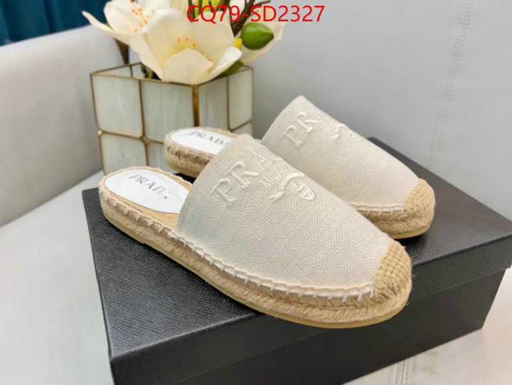 Women Shoes-Prada high quality perfect ID: SD2327 $: 79USD