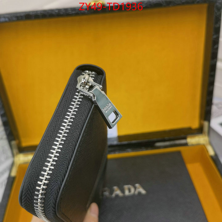 Prada Bags (4A)-Wallet luxury fashion replica designers ID: TD1936 $: 49USD
