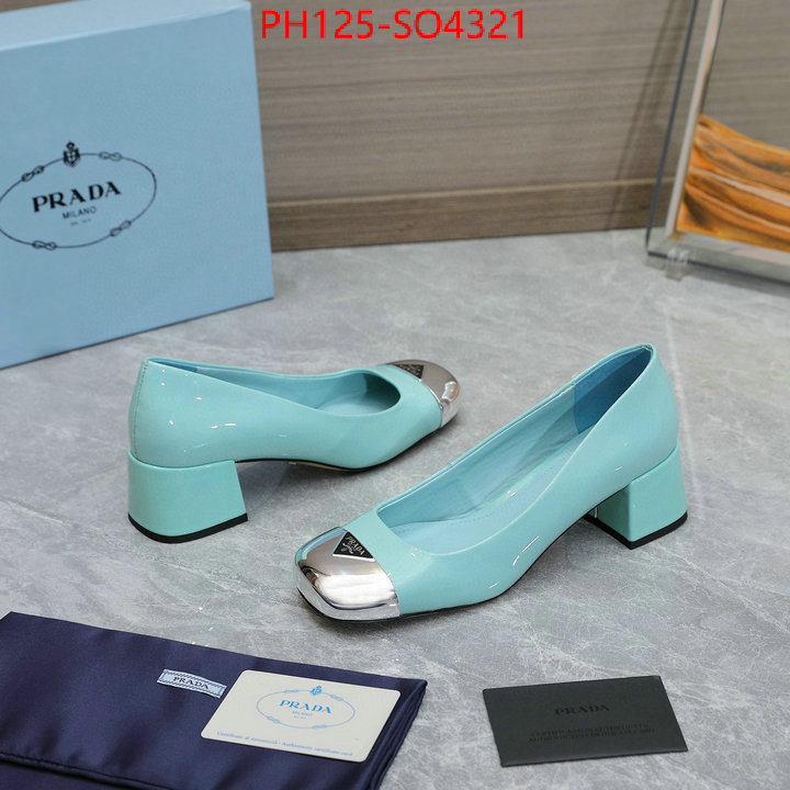 Women Shoes-Prada buy best quality replica ID: SO4321 $: 125USD