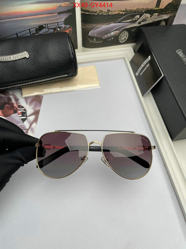 Glasses-Chrome Hearts designer high replica ID: GY4414 $: 49USD