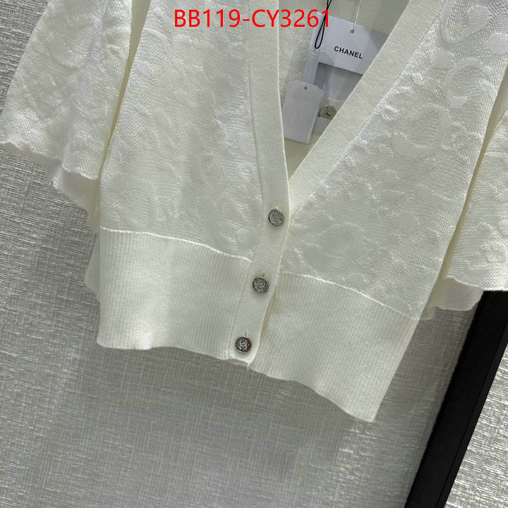 Clothing-Chanel what best replica sellers ID: CY3261 $: 119USD