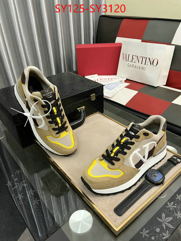 Men Shoes-Valentino high ID: SY3120 $: 125USD