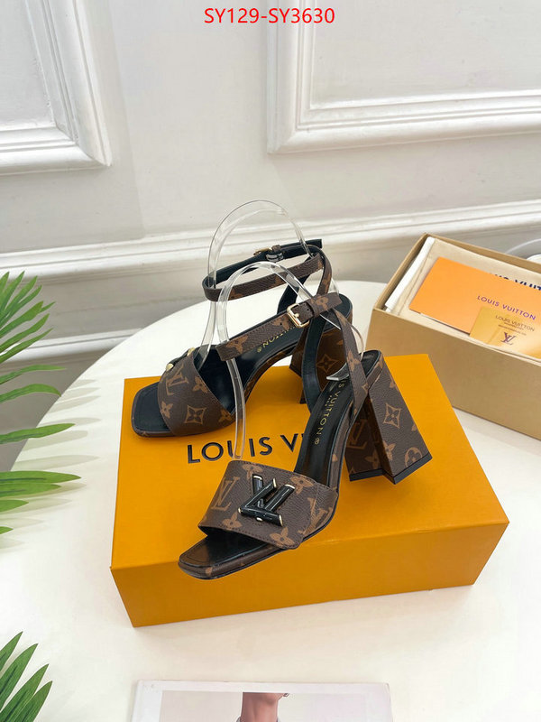 Women Shoes-LV buy replica ID: SY3630 $: 129USD