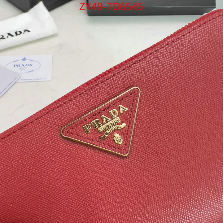Prada Bags (4A)-Wallet at cheap price ID: TD6545 $: 49USD