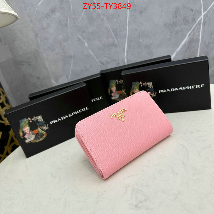 Prada Bags (4A)-Wallet high quality ID: TY3849 $: 55USD