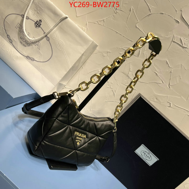 Prada Bags (TOP)-Handbag- high quality perfect ID: BW2775 $: 269USD