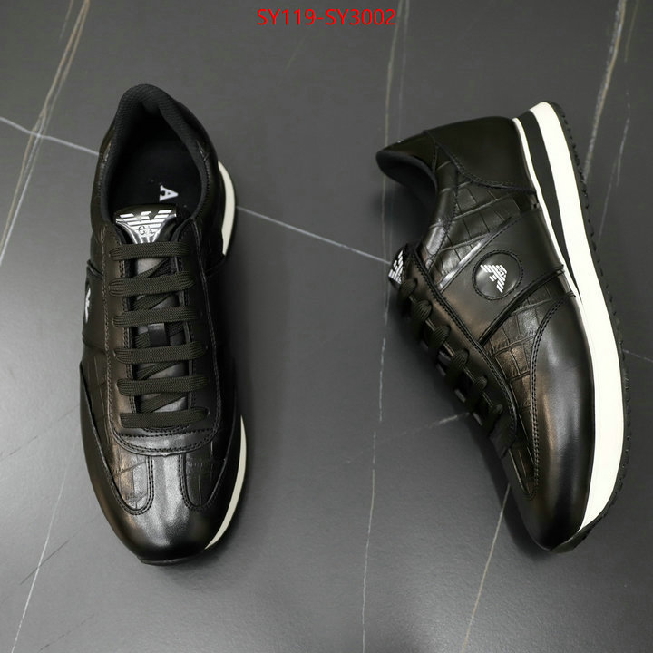 Men shoes-Armani where can i buy the best quality ID: SY3002 $: 119USD