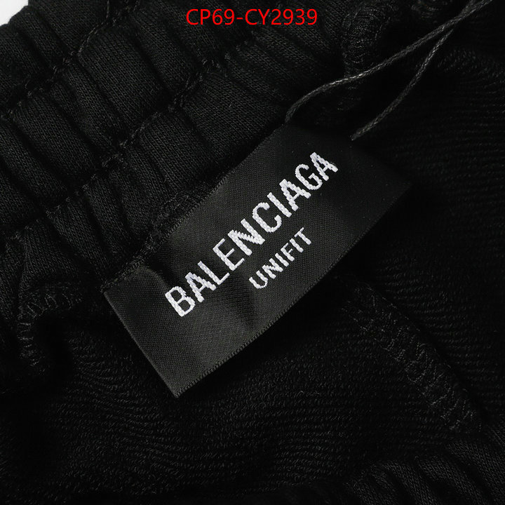 Clothing-Balenciaga buy high-quality fake ID: CY2939 $: 69USD