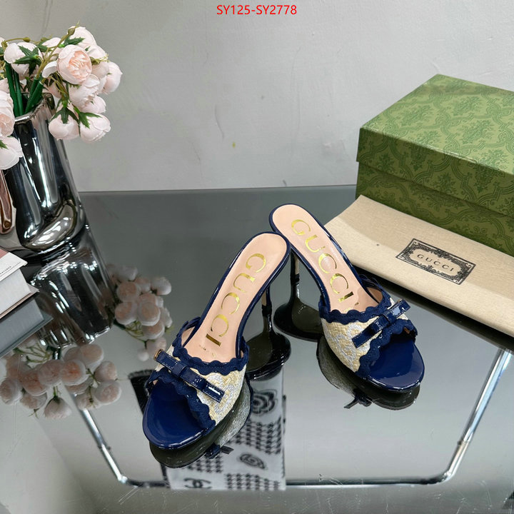 Women Shoes-Gucci replica 2023 perfect luxury ID: SY2778 $: 125USD