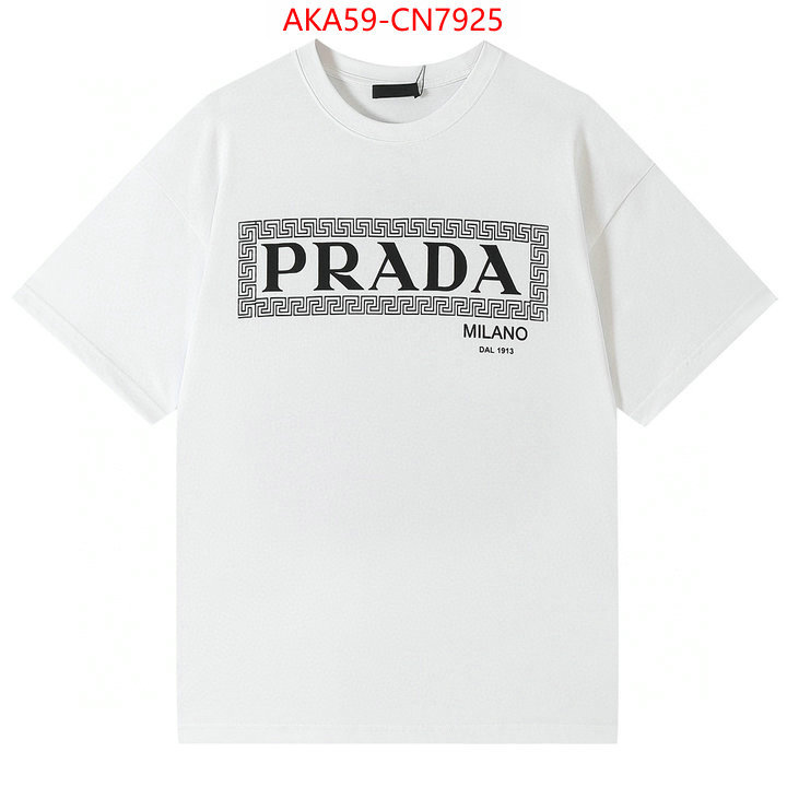 Clothing-Prada high quality designer replica ID: CN7925 $: 59USD