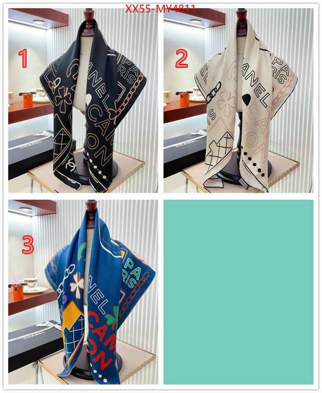 Scarf-Chanel high quality designer replica ID: MY4811 $: 55USD