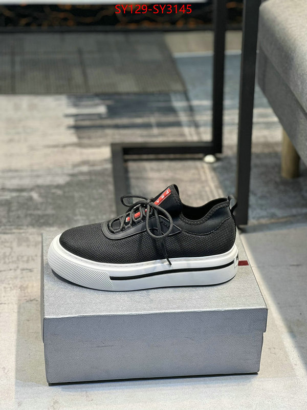 Men shoes-Prada outlet sale store ID: SY3145 $: 129USD