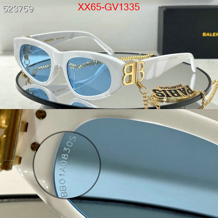 Glasses-Balenciaga designer fake ID: GV1335 $: 65USD