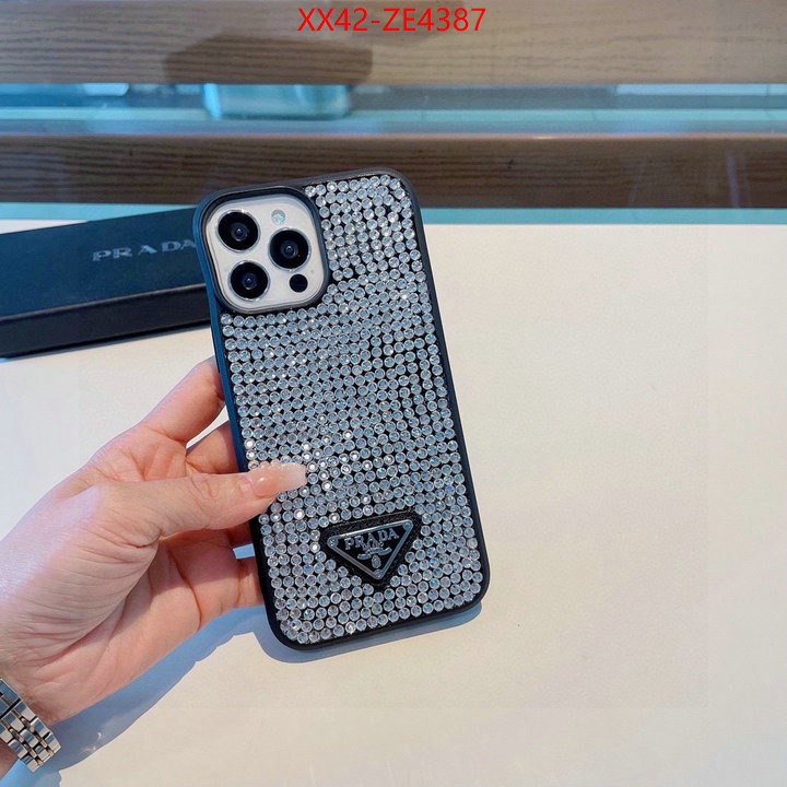 Phone case-Prada buy cheap ID: ZE4387 $: 42USD