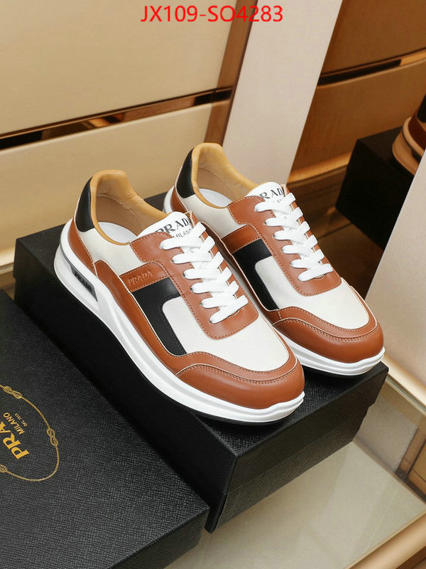 Men shoes-Prada knockoff highest quality ID: SO4283 $: 109USD