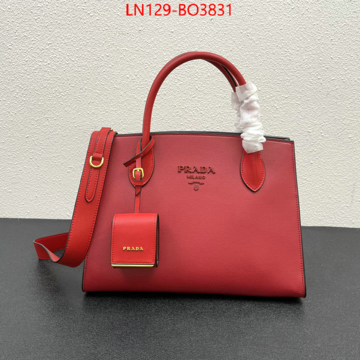 Prada Bags (4A)-Handbag- online from china ID: BO3831 $: 129USD