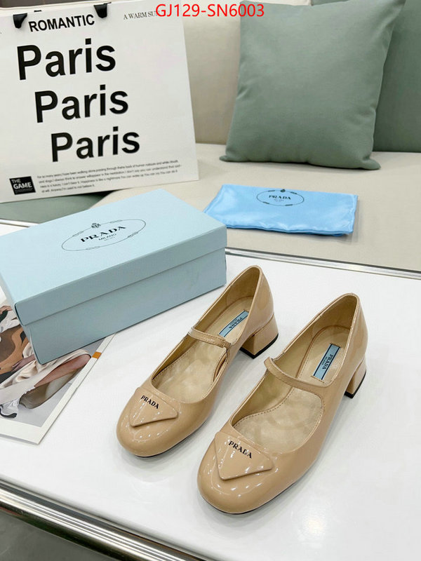Women Shoes-Prada what's the best to buy replica ID: SN6003 $: 129USD