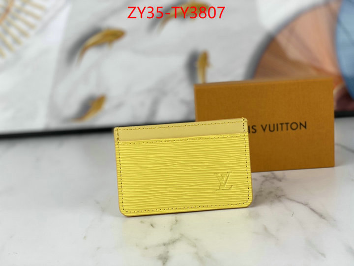 LV Bags(4A)-Wallet what is a counter quality ID: TY3807 $: 35USD