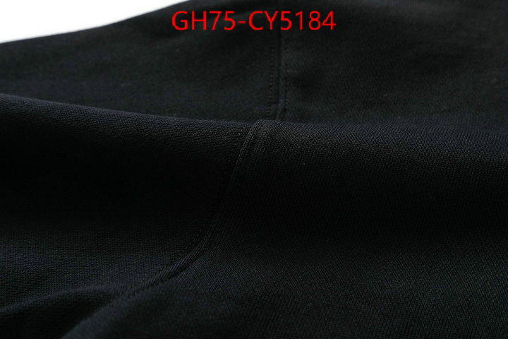 Clothing-Gucci replica every designer ID: CY5184 $: 75USD