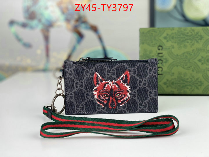 Gucci Bags(4A)-Wallet- luxury shop ID: TY3797 $: 45USD