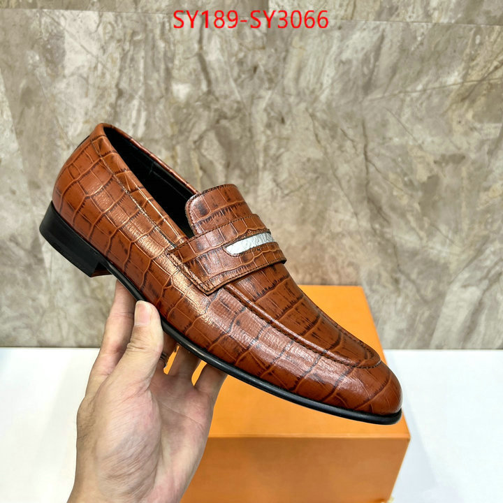 Men Shoes-LV luxury fashion replica designers ID: SY3066 $: 189USD