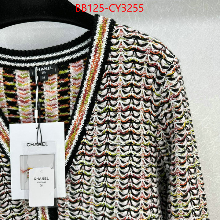 Clothing-Chanel high quality designer ID: CY3255 $: 125USD