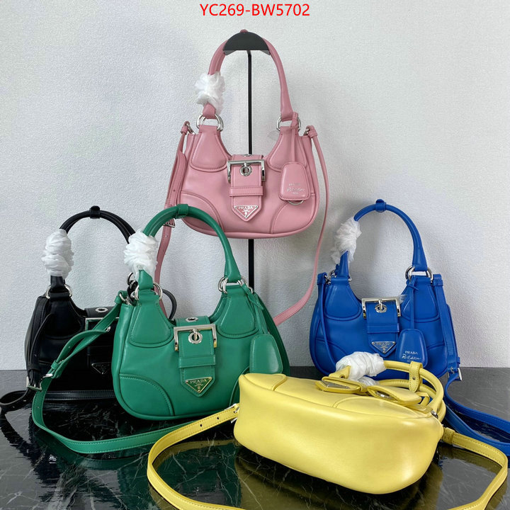Prada Bags (TOP)-Diagonal- 2023 luxury replicas ID: BW5702 $: 269USD