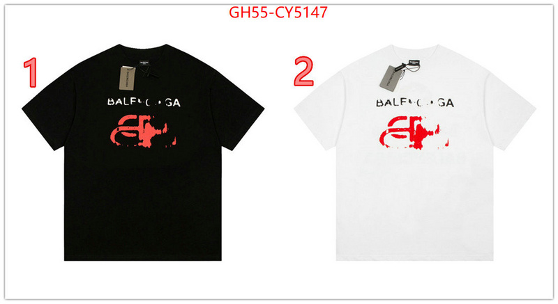 Clothing-Balenciaga sell high quality ID: CY5147 $: 55USD