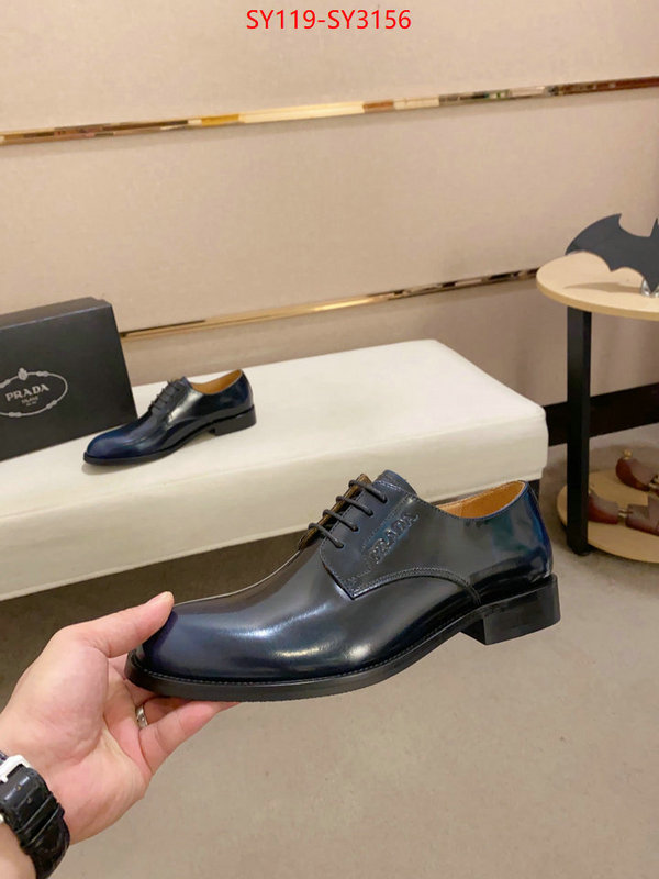 Men shoes-Prada aaaaa+ replica designer ID: SY3156 $: 119USD