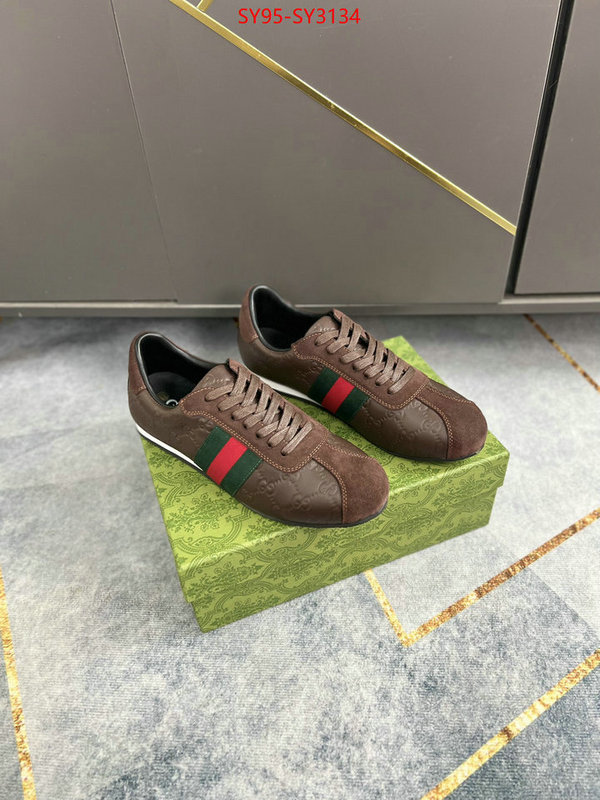 Men Shoes-Gucci what is aaaaa quality ID: SY3134 $: 95USD