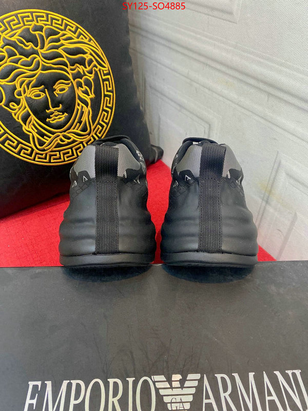 Men shoes-Armani the quality replica ID: SO4885 $: 125USD