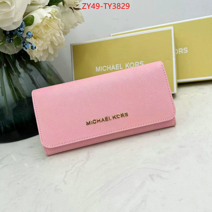 Michael Kors Bags(4A)-Wallet sell high quality ID: TY3829 $: 49USD