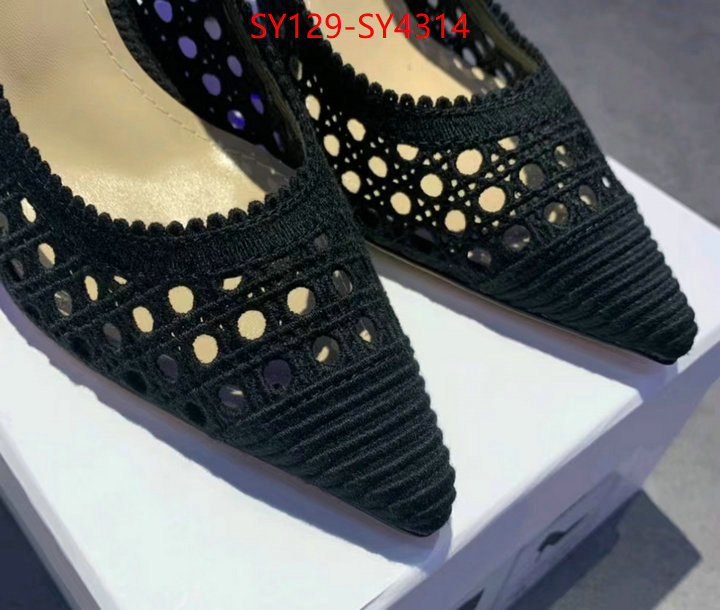 Women Shoes-Dior how to find replica shop ID: SY4314 $: 129USD