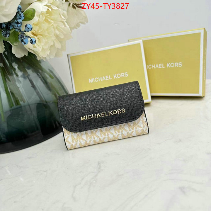 Michael Kors Bags(4A)-Wallet shop ID: TY3827 $: 45USD