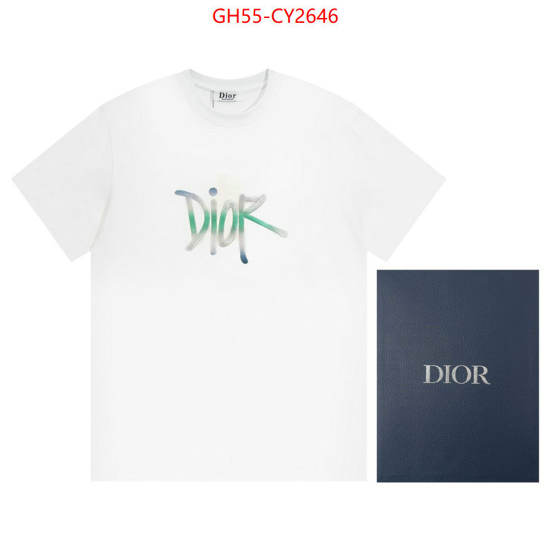 Clothing-Dior replicas ID: CY2646 $: 55USD