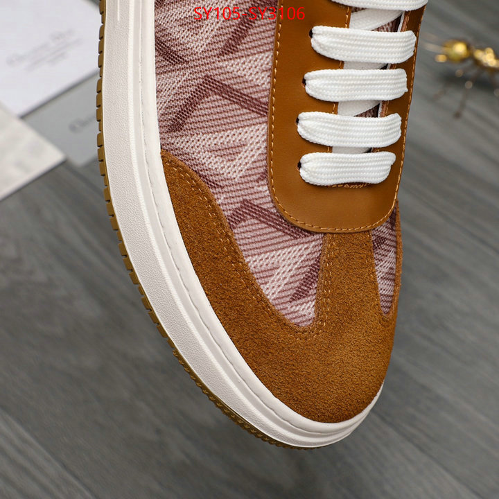 Men shoes-Dior buy online ID: SY3106 $: 105USD