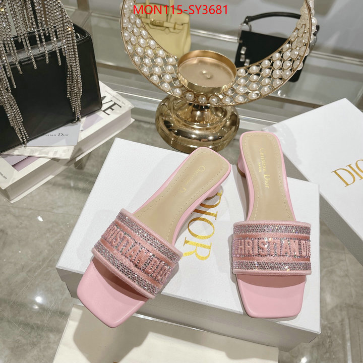 Women Shoes-Dior where should i buy to receive ID: SY3681 $: 115USD