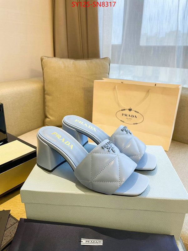 Women Shoes-Prada customize best quality replica ID: SN8317 $: 125USD